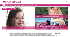 Desktop Screenshot of mascorazon.com